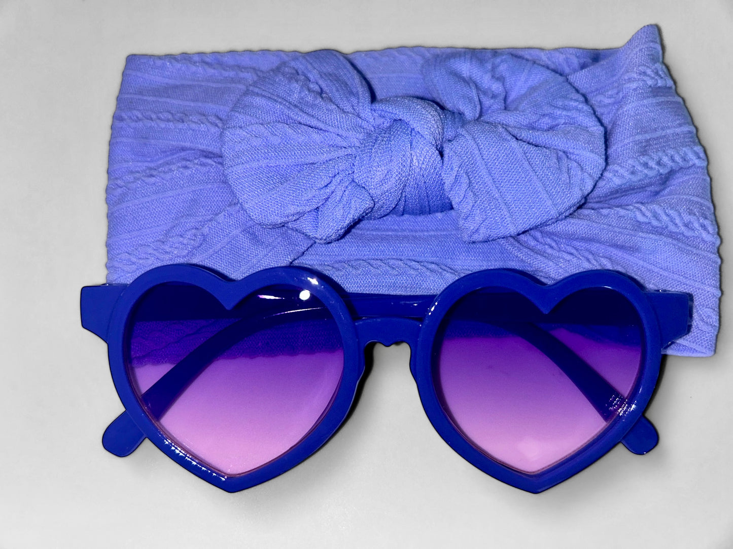 Heart Sunglasses and headband set