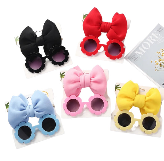 Sunglasses & Hair Bow set