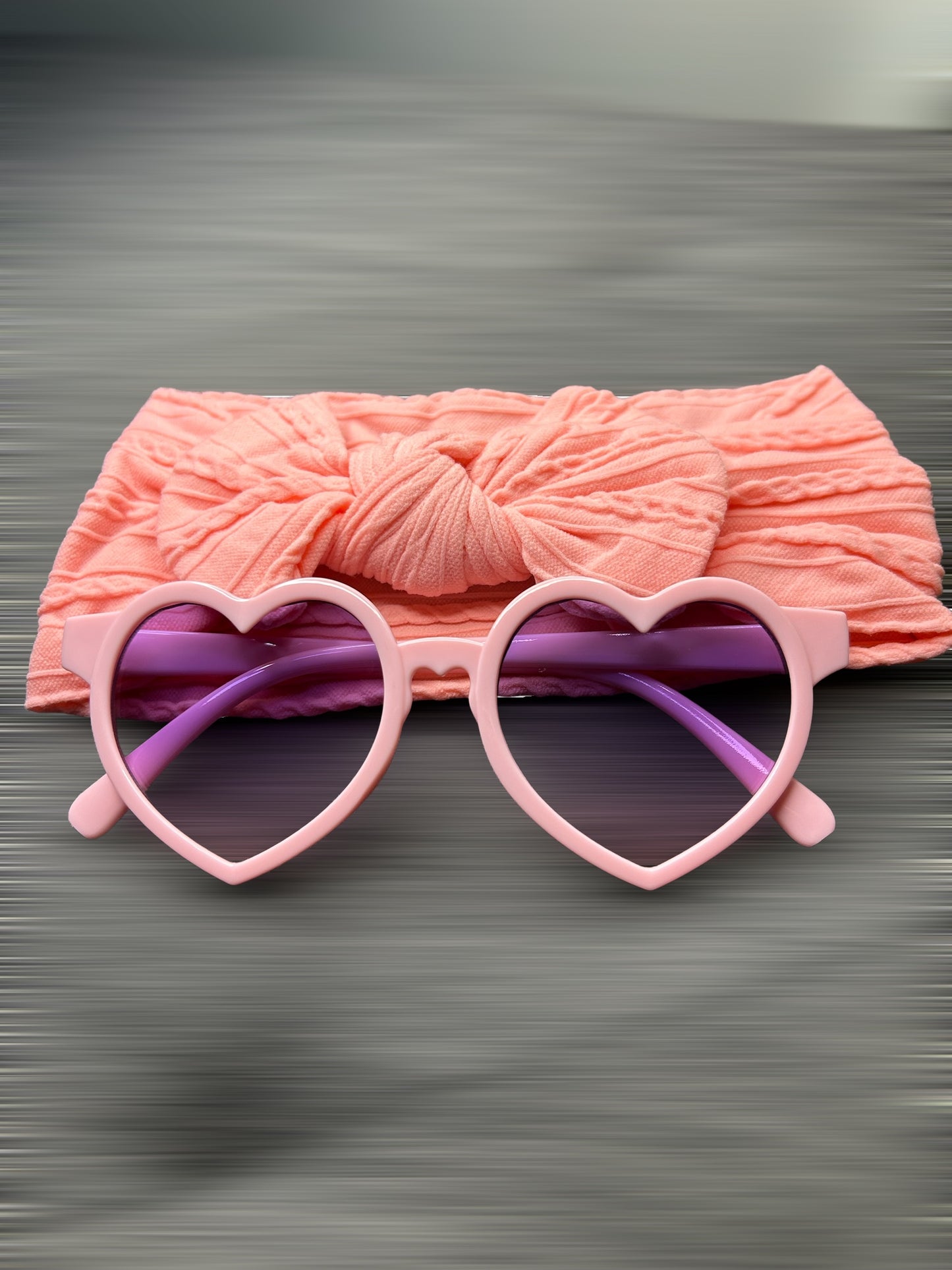 Heart Sunglasses and headband set