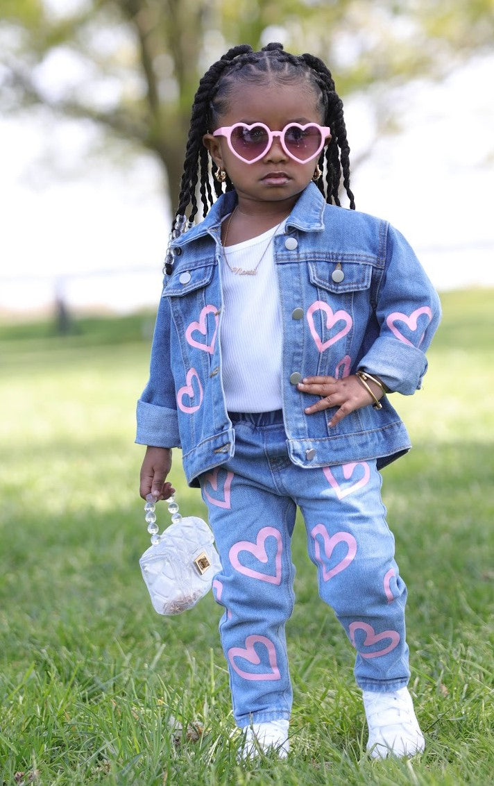 Heart Sunglasses and headband set